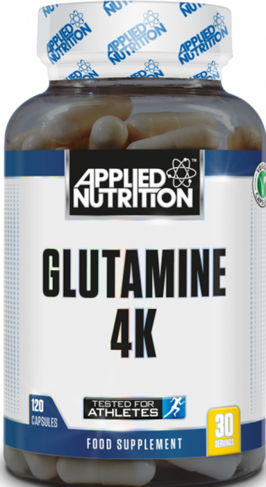 Applied Nutrition Glutamine 4K 120 Caps - gymstop