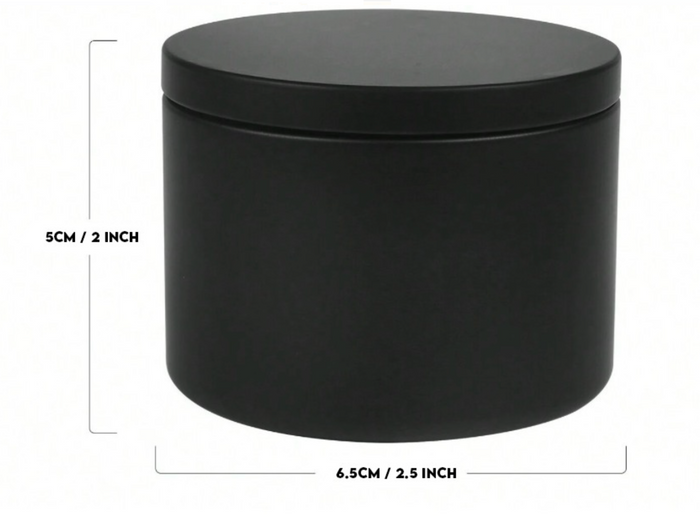 Black Candle Jar - 4oz - Clearance - Damaged Packaging