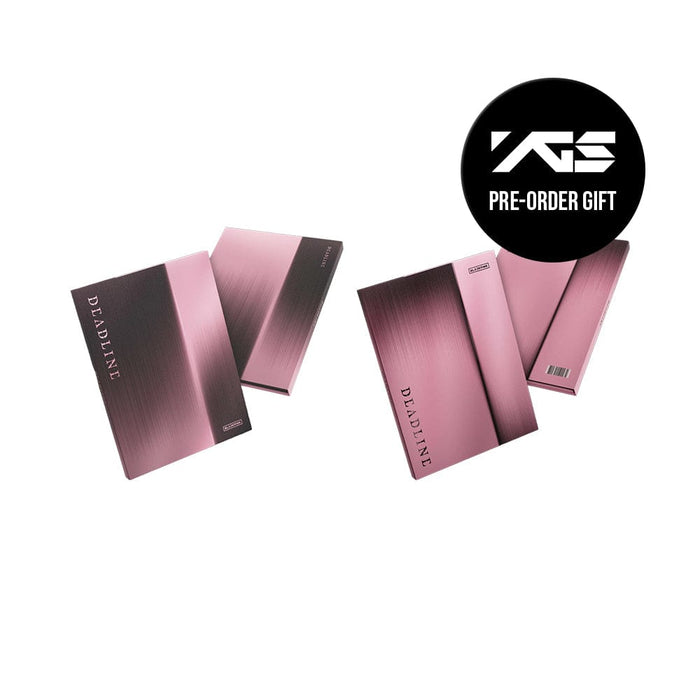 BLACKPINK ALBUM YG SELECT BLACKPINK - 3rd Mini Album DEADLINE ( BLACK+PINK SET )