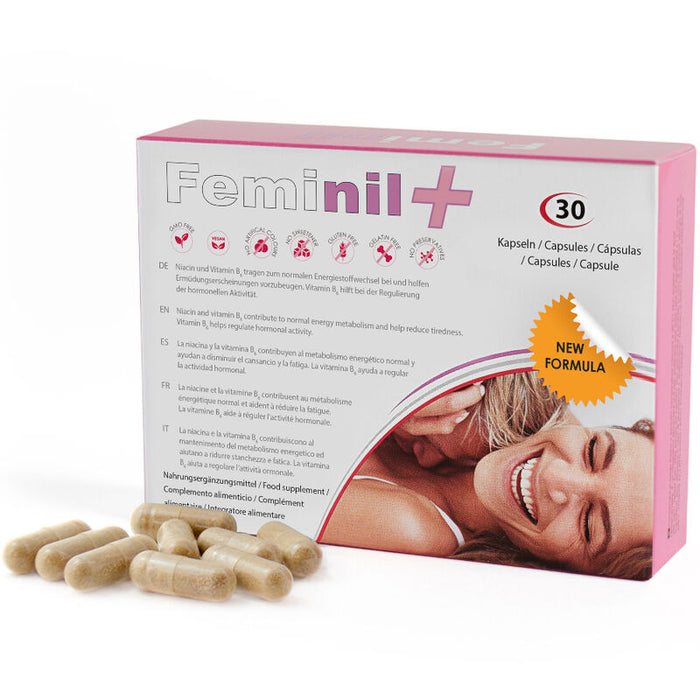 Capsule premium FEMINIL, pentru cresterea libidoului feminin, 30 capsule