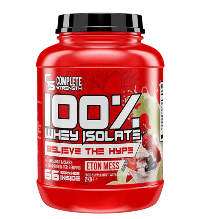 Complete Strength Eton Mess Whey Isolate 2kg