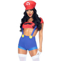 Costum sexy LegAvenue - Mario, culoare rosu si albastru, marimea M