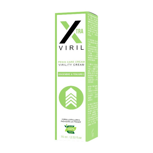 Crema X-tra VIRIL, pentru cresterea libidoului, virilitate si ingrijirea penisului, 75 ml