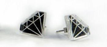 "Diamond" Studs