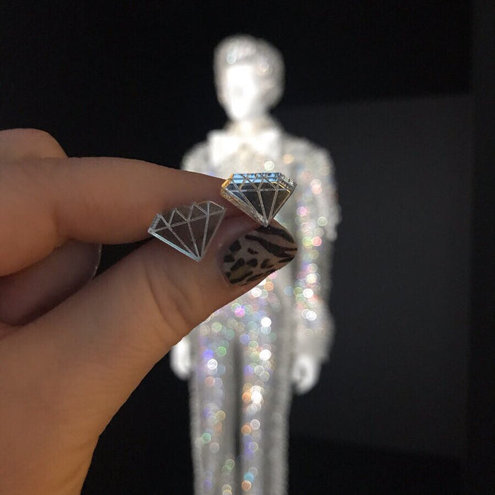 "Diamond" Studs