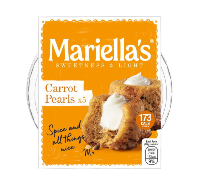 Mariella’s Carrot Cake Pearls (6 pack x 5 cakes)