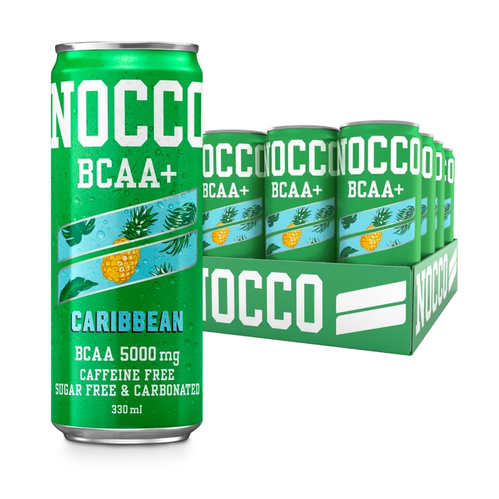 NOCCO Caribbean BCAA+ (Caffeine Free) 12 x 330ml