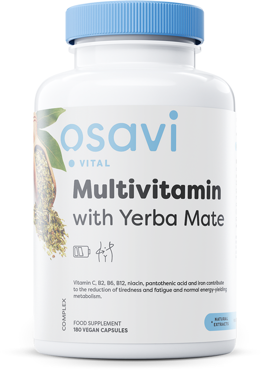 Osavi Multivitamin with Yerba Mate Vegan Caps