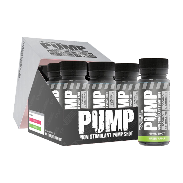 Refined Nutrition PUMP Non Stim Pre-workout Shots 12 x 60ml