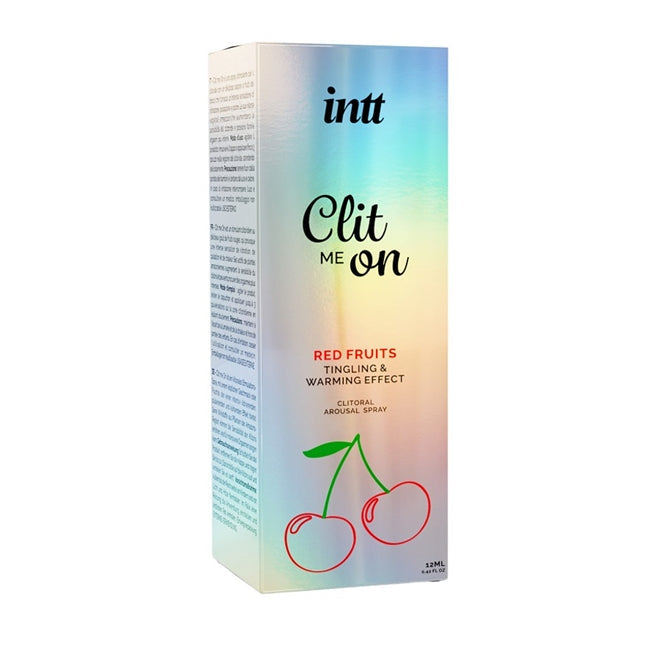Spray INTT CLIT ME ON RED FRUITS, stimulare clitoris si orgasm, pentru femei ,12 ml