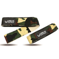 Urban Gym Wear Padded Lifting Straps - Woodland Camo - gymstop