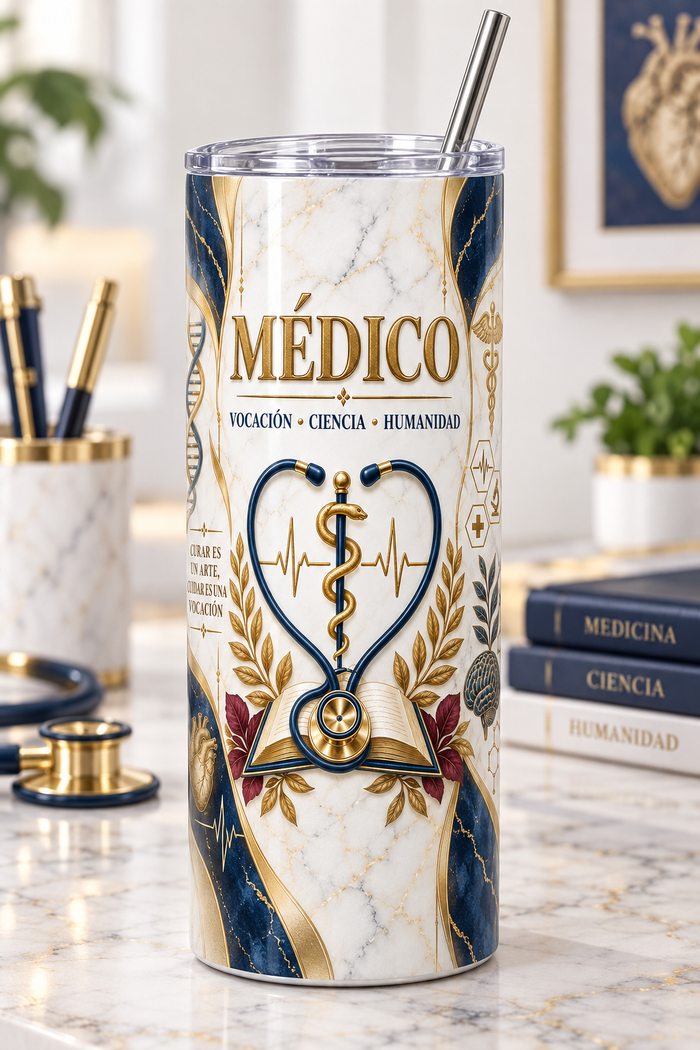 Vaso Térmico Personalizado por Profesión y Nombre – 20 oz