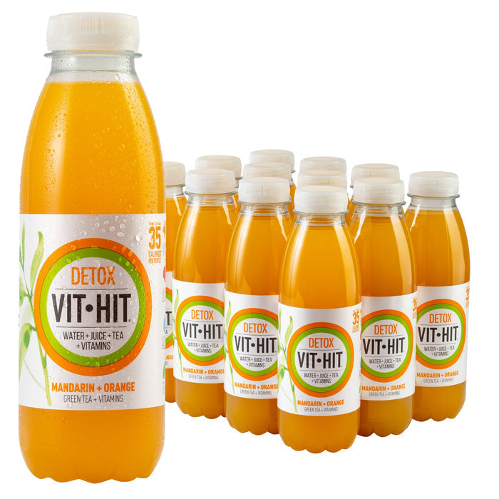 VITHIT Detox Mandarin & Orange 12 x 500ml